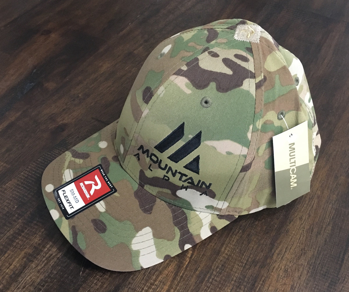 Multicam Flex Fit (Black Logo) – Mountain Alpha